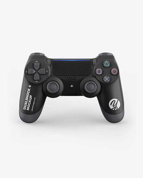 Glossy DualShock 4 Controller Mockup PSD #4