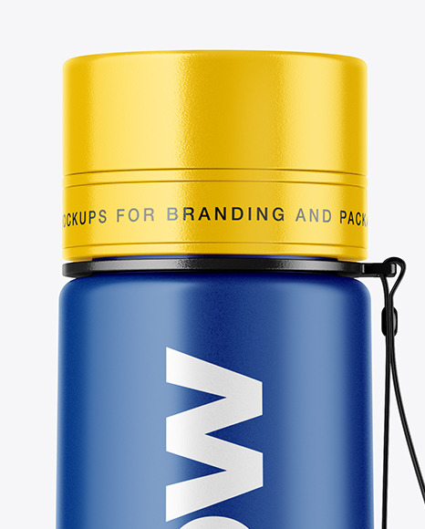 Download Matte Sport Bottle Mockup In Bottle Mockups On Yellow Images Object Mockups PSD Mockup Templates