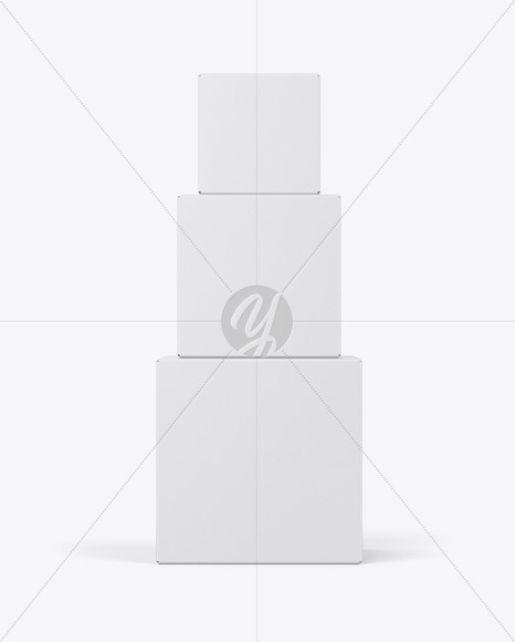 Paper Boxes Mockup