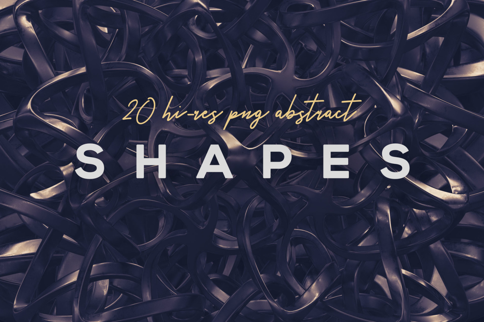 Futuristic 3D Shapes