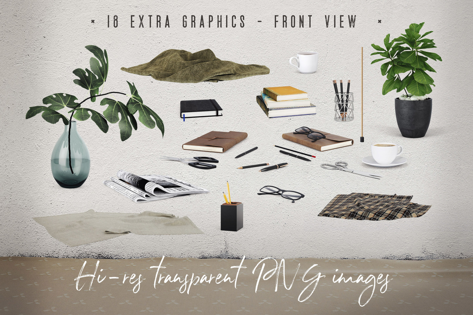 Foil & Fabric Lettering Duo