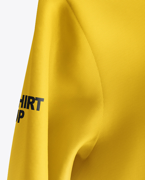 Download Sweatshirt On Hanger Mockup Front View In Apparel Mockups On Yellow Images Object Mockups