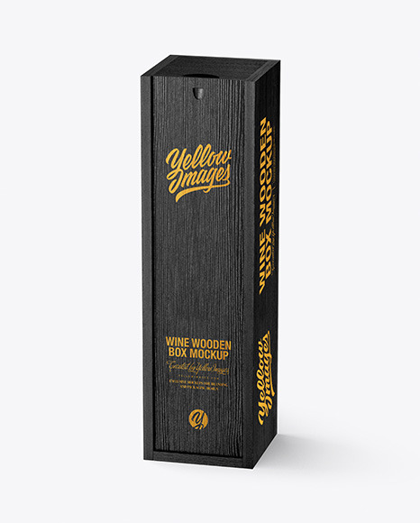 Download Wooden Wine Box Mockup In Box Mockups On Yellow Images Object Mockups Yellowimages Mockups