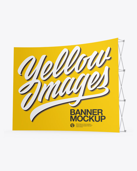 Banner Mockup PSD #2