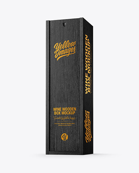 Download Wooden Wine Box Mockup In Box Mockups On Yellow Images Object Mockups Yellowimages Mockups