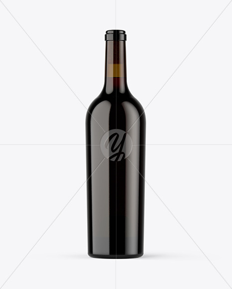 Download Amber Glass Red Wine Bottle Mockup In Bottle Mockups On Yellow Images Object Mockups Yellowimages Mockups