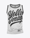 Download Melange Men S Loose Fit Sleeveless Shirt Mockup In Apparel Mockups On Yellow Images Object Mockups PSD Mockup Templates