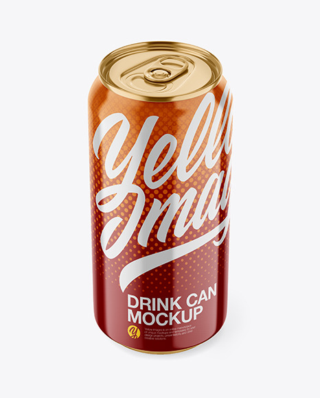 Download Glossy Drink Can W Condensation Mockup In Can Mockups On Yellow Images Object Mockups Yellowimages Mockups