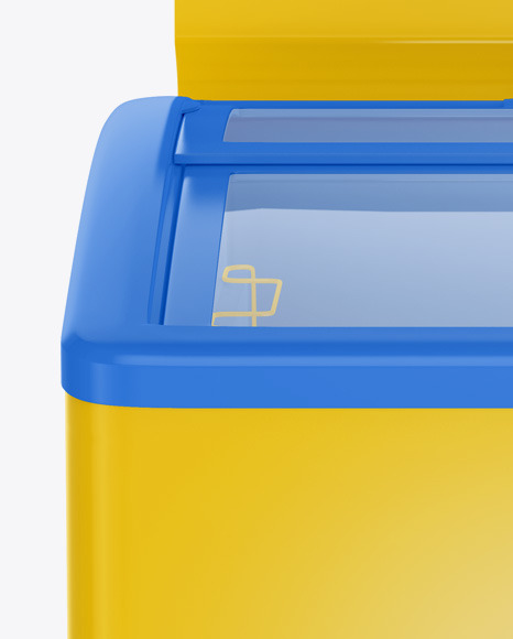 Ice Cream Fridge Mockup PSD #1