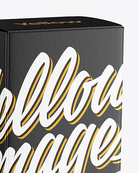 Amber Glass Dropper Bottle with Box Mockup PSD #6