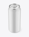 Matte Drink Can W/ Condensation Mockup