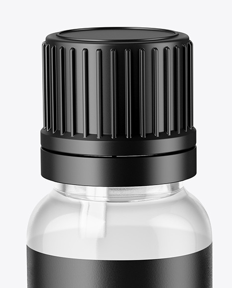 Glass Dropper Bottle with Box Mockup PSD #2