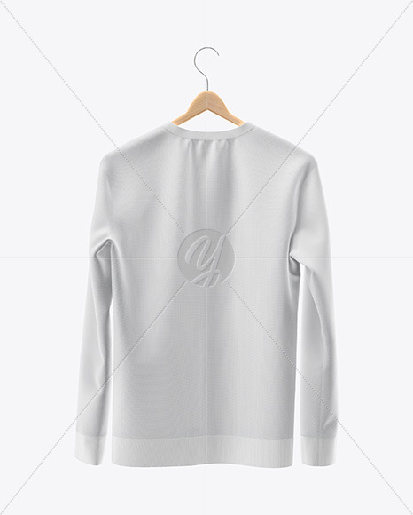 Download Sweatshirt on Hanger Mockup - Back View in Apparel Mockups ...