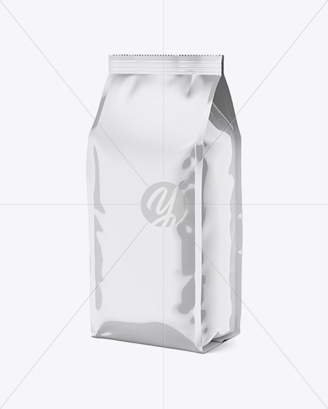 Download Glossy Food Bag Mockup In Bag Sack Mockups On Yellow Images Object Mockups PSD Mockup Templates