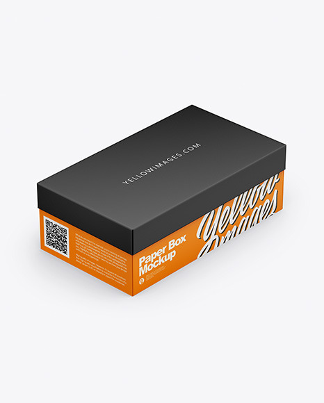 Download Paper Box Mockup In Box Mockups On Yellow Images Object Mockups Yellowimages Mockups