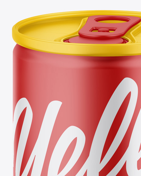 Matte Can Mockup PSD #1
