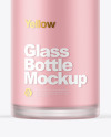 Clear Cosmetic Pump Bottle Mockup