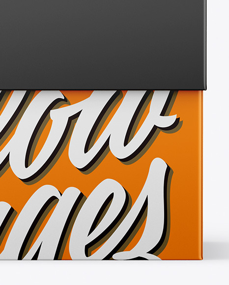 Paper Box Mockup PSD #1