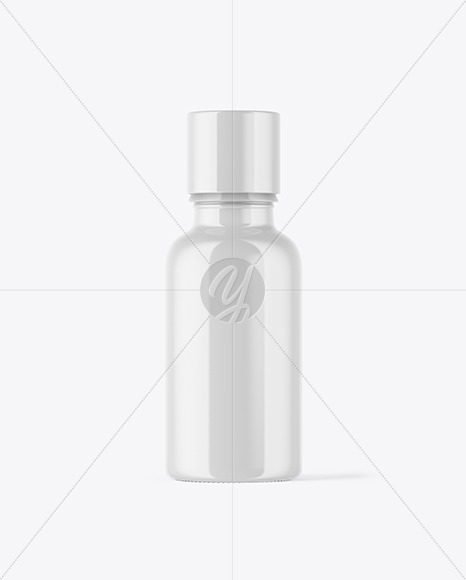 Download Glossy Dropper Bottle Mockup In Bottle Mockups On Yellow Images Object Mockups