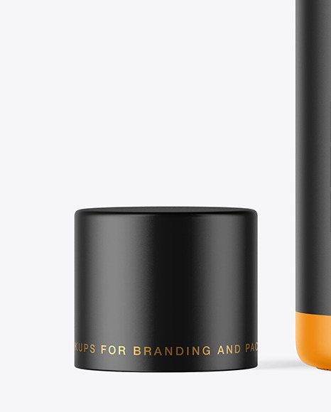 Matte Dropper Bottle Mockup PSD #6