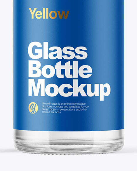 Clear Glass Dropper Bottle Mockup PSD #1