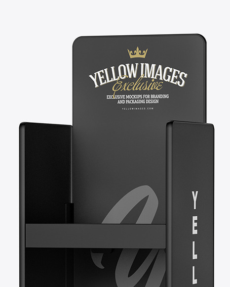 Download Stand Mockup in Object Mockups on Yellow Images Object Mockups