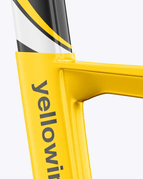 Download Carbon Triathlon Bicycle Mockup Halfside View In Vehicle Mockups On Yellow Images Object Mockups PSD Mockup Templates