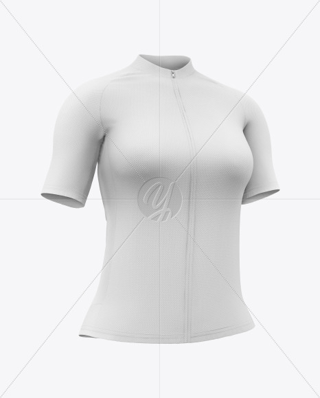 Download Women S Cycling Jersey Mockup In Apparel Mockups On Yellow Images Object Mockups PSD Mockup Templates