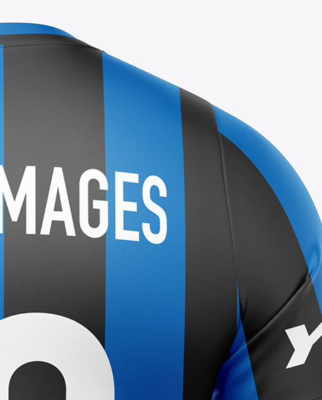 Men’s Soccer Jersey Mockup PSD #2