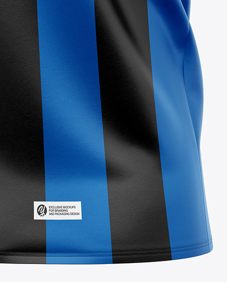 Men’s Soccer Jersey Mockup PSD #1