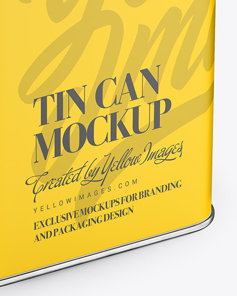 Download Oil Tin Can Mockup In Can Mockups On Yellow Images Object Mockups Yellowimages Mockups