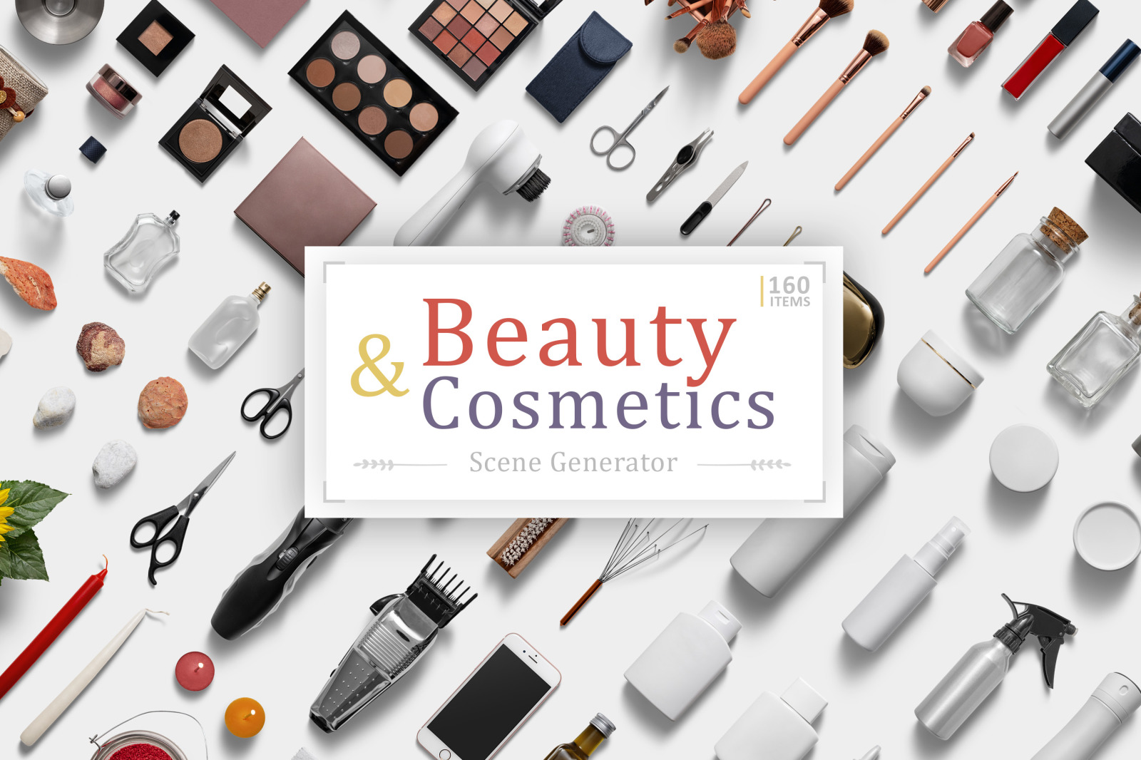 Download Beauty Cosmetics Scene Generator In Scene Generators On Yellow Images Creative Store Yellowimages Mockups