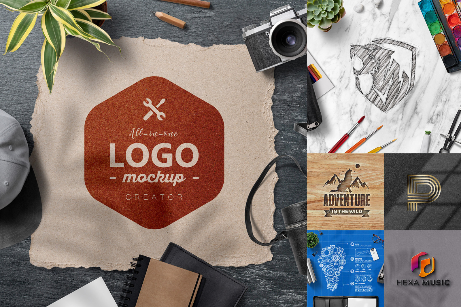 Download Free Logo Mockup Generator Yellowimages