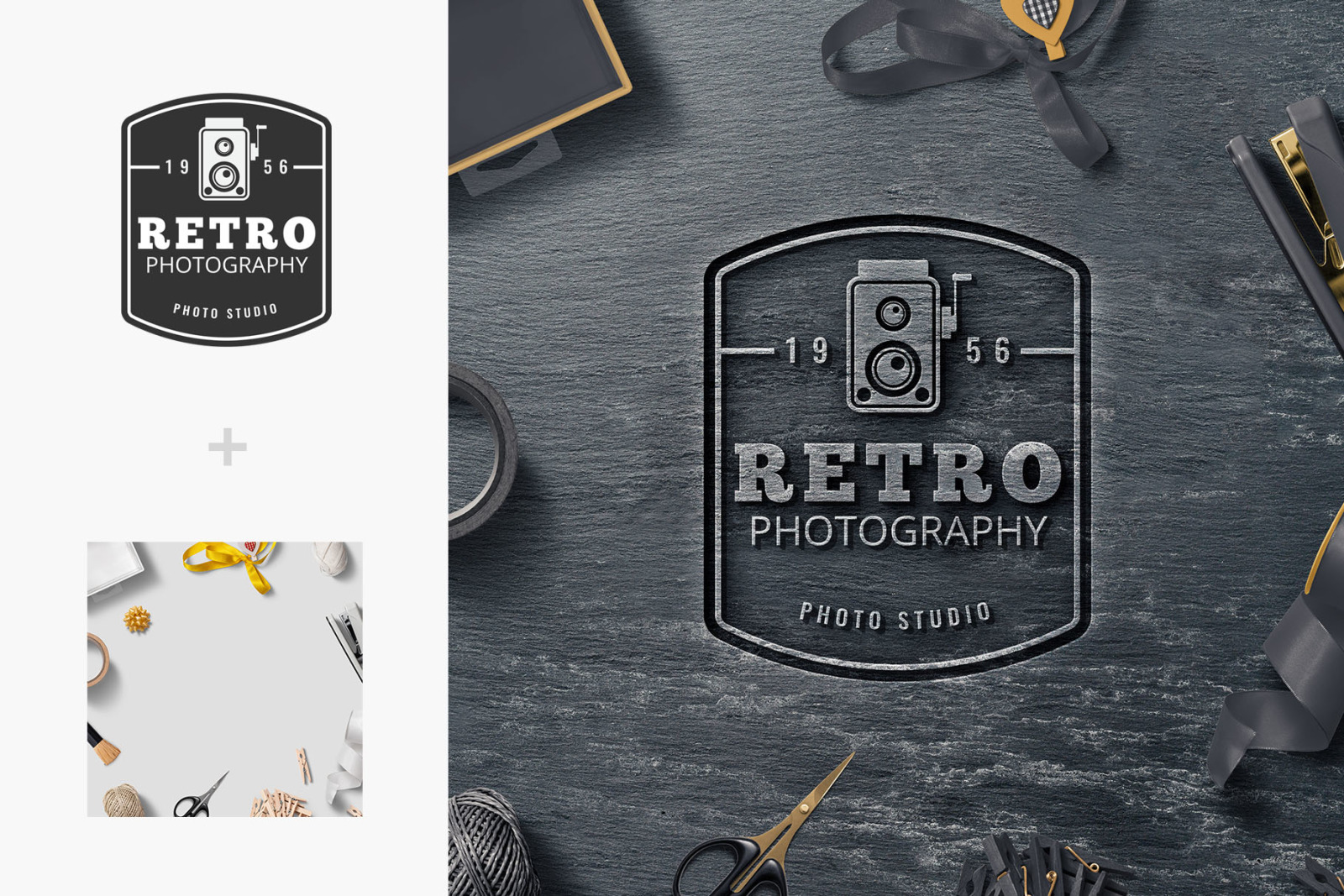 Download Photorealistic 3d Logo Mockup V3 Yellowimages