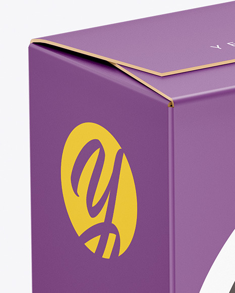 Paper Box Mockup PSD #2