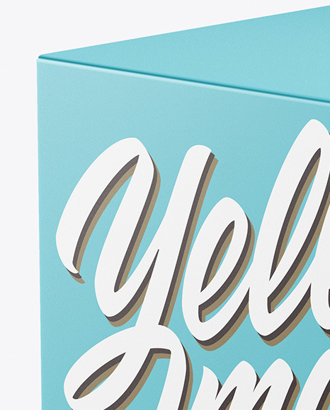 Paper Box Mockup PSD #2