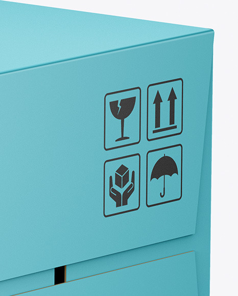 Paper Box Mockup PSD #1