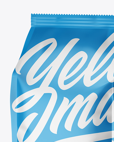 Matte Food Bag Mockup PSD #1