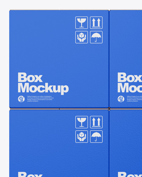 Paper Boxes Mockup PSD #2