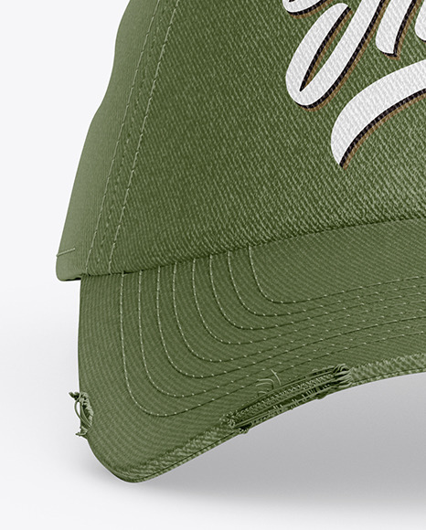 Snapback Cap Mockup PSD #3