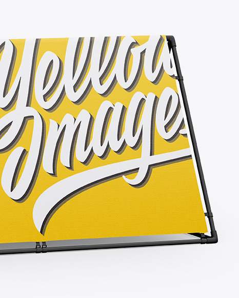 Matte Frame Banner Mockup PSD #1