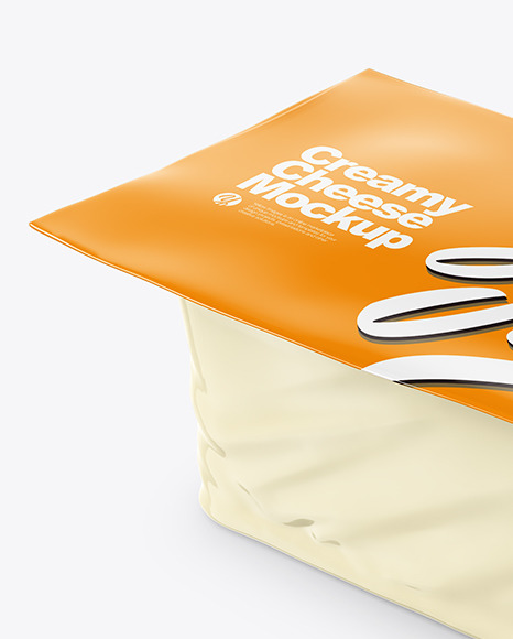 Download Cream Cheese Pack Mockup In Packaging Mockups On Yellow Images Object Mockups Yellowimages Mockups