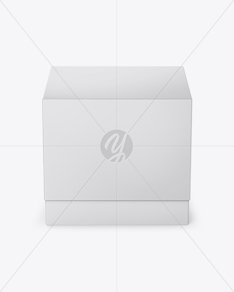 Download Square Matte Box Mockup - Front View in Box Mockups on ...