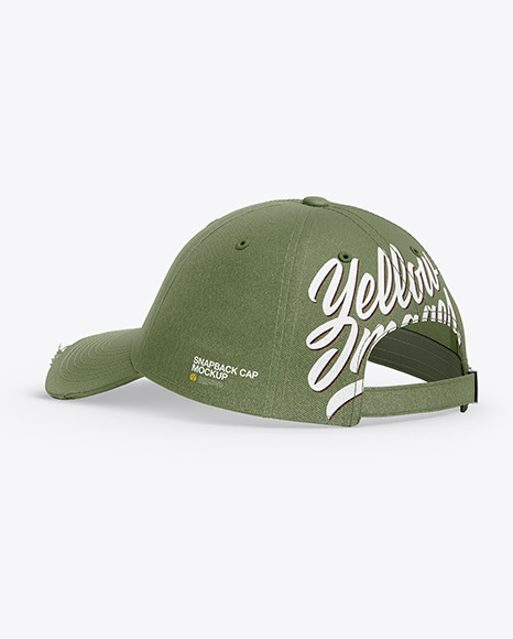 Download Snapback Cap Mockup In Apparel Mockups On Yellow Images Object Mockups