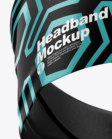 Download Headband Mockup In Apparel Mockups On Yellow Images Object Mockups