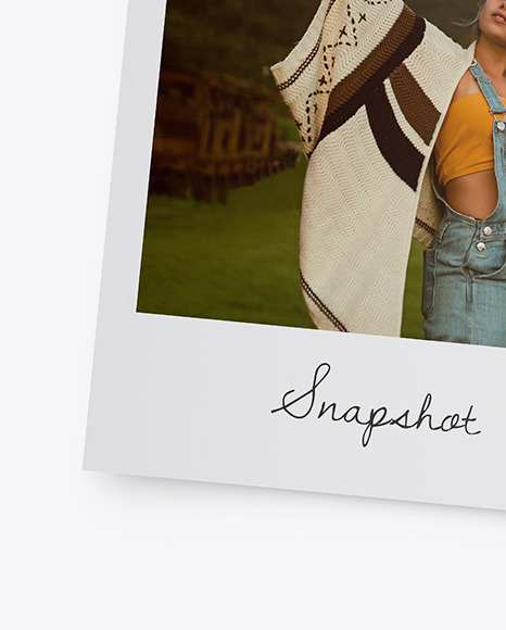 Snapshot Mockup PSD #5