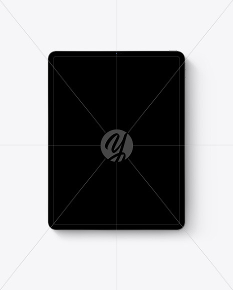 Download Space Gray Ipad Pro Mockup In Device Mockups On Yellow Images Object Mockups PSD Mockup Templates