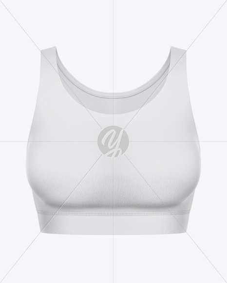 Download Sport Bra Mockup in Apparel Mockups on Yellow Images ...