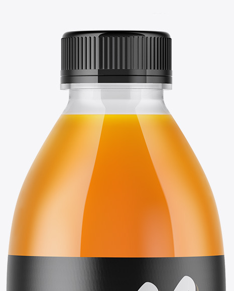 Download Clear Bottle With Carrot Juice Mockup In Bottle Mockups On Yellow Images Object Mockups Yellowimages Mockups