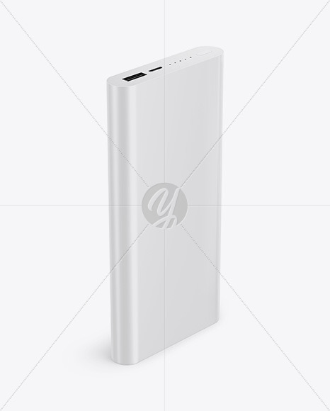 Download Matte Power Bank Mockup Front View In Device Mockups On Yellow Images Object Mockups Yellowimages Mockups